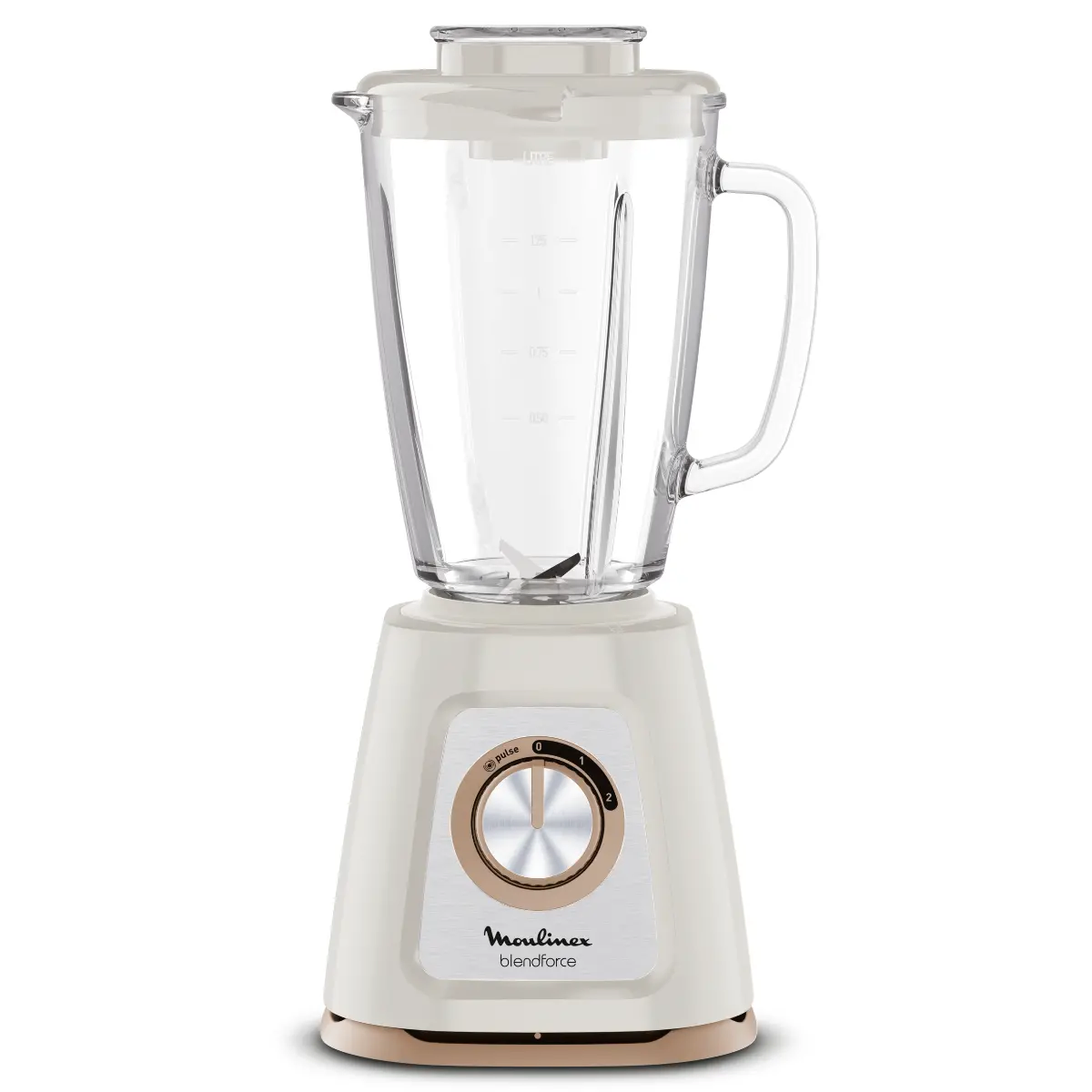 Blender de masa Moulinex LM430A10, 2 viteze, 1.75 litri, 800 W, Alb
