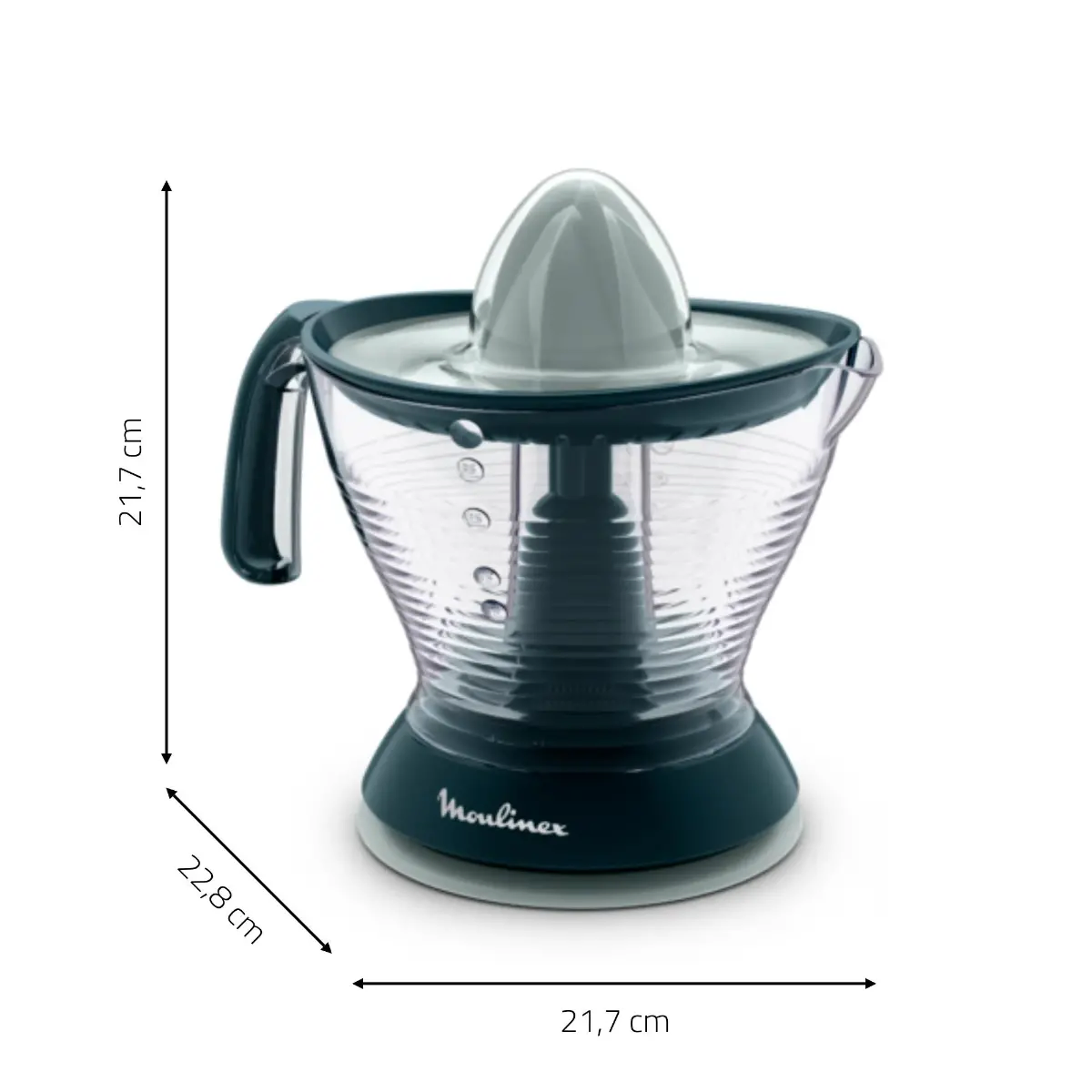 Storcator de fructe Moulinex PC3024F0, 1 litru, 25 W, Albastru
