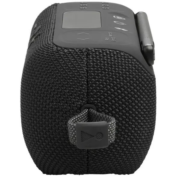 Radio portabil JBL Tuner 3, DAB/DAB+/FM, Bluetooth, Auracast, Autonomie 15 ore, IP68, Negru