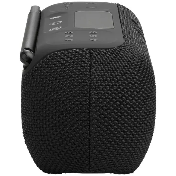Radio portabil JBL Tuner 3, DAB/DAB+/FM, Bluetooth, Auracast, Autonomie 15 ore, IP68, Negru