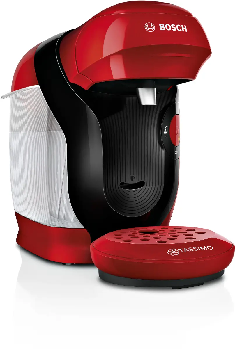 Espressor Bosch Tassimo TAS113E, 1400 W, Rosu