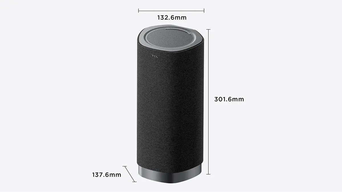 Boxa TCL Z100, 1.1.1, 170W, Wireless, Bluetooth 5.3, Dolby Atmos Flex Connect, Free Combination, Spatial Soundstage Calibration, Negru